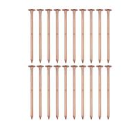 65mm 75mm Copper Nails for Tree Stump Removal, Root Killing Spikes Hardware 40 x 65mm Solid Copper Size Pack of 20 30 40 50 A