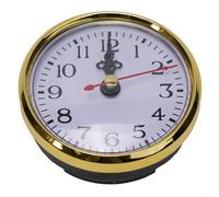 65mm/80mm/90mm/105mm/110mm Quartz Clock Insert Movement Replacement, Arabic Numeral, DIY Round Quartz Clock Replacement Repair Part(80mm)