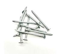 65mm Clout Nails Galvanised Large Head 200g Pack. Nail Tacks for Roofing, Felt, Sheds and Hutches (Approx 64 Nails))