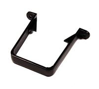 65mm Drain Pipe Down Pipe Rainwater Clip Square Black Stand Off