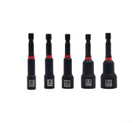65mm Magnetic Socket Wrench Extension Sleeve Adapter For Hex Nut Drivers Compatible With Pistol Drills And Rotary Tools(6+8+10+12+14mm)
