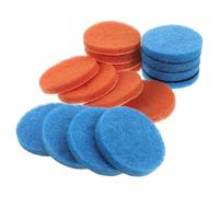 65mm Nylon Cleaning Sponge 16pcs for Kitchen and Floor Tasks | Practical High Efficiency, Easy Replacement, Firm Feel, Green Blue Finish, Household Use