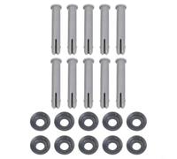 65mm Pin and Gasket Set for Power Steel Pools, Essential Replacement Kit for Frame Stability(10set)