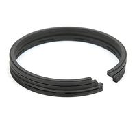 65mm Piston Ring Replacement, 3Pcs Set for 2.2KW 3.0KW Motor, 0.25 0.36 Air Compressor Air Pump - Durable Material, Precise Fit, Easy Installation for Pneumatic Use