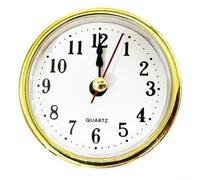 65mm Quartz Clock Movement DIY Repair Part Arabic Numbers(Gold)