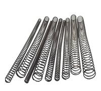 65Mn Spring Steel Compression Spring Extended Extra Long Pressure Diameter 0.4mm OD 2mm-8mm Length 100-300mm 5PCS(150mm,6MM_0.4MM(5PCS))