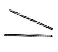 65Mn Spring Steel Compression Spring Extended Extra Long Pressure Springs 1 mm Wire Diameter 9 mm OD 150 mm Free Length, Pack of 2