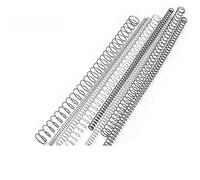 65Mn Spring Steel Long Compression Spring, 0.6mm Wire Diameter, Multiple OD/Length Options, 4Pcs(200mm,11mm)