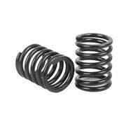 65Mn Spring Steel Y-type Compression Spring, Length 45mm Outer diameter 36mm Wire diameter 2.5mm, 5Pcs, Black, 2.5x36x45mm