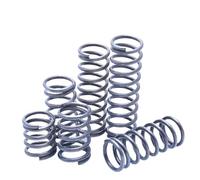 65mn Strong Spring Steel Diameter 1.0mm Pressure Compression Spring Shock Absorption Return Spring, 20mm (10pcs), 1.0mm,11mm