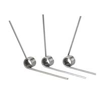 65Mn torsional spring 0.6mm Wire Diameter V Type 3mm - 8mm Outside Diameter 60/90/120/180 Degree Reset 10PCS(1.8mm(3 laps ),8MM (10PCS)_0.6MM(180 DEGREES))