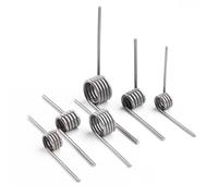 65Mn torsional spring 1.4mm Wire Diameter V Type 7mm - 20mm Outside Diameter 60/90/120/180 Degree Reset 5PCS(12.6mm(9 laps ),7MM (5PCS)_1.4MM(120 DEGREES))