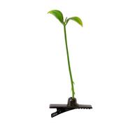 65pcs Sprouts Rave Funny Green Grass Hair Clip Bean Sprout Head Long Grass Small Hair Clip Head Small Clips