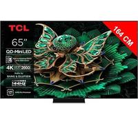 65Q7C 65" QD-Mini LED, 4K HDR Premium 2600, Smart TV with Google TV (Dolby Vision IQ & Atmos, CrystGlow HVA Panel, Motion Clarity Pro 144Hz, Game Master) [Energy Class F]
