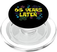 65th Birthday 65 Years Later 65 Years Old Bday PopSockets PopGrip for MagSafe