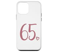 65th Birthday For Women, Sixty-Five Cute Number 65 Years Old Case for iPhone 12 mini