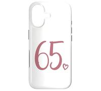 65th Birthday For Women, Sixty-Five Cute Number 65 Years Old Case for iPhone 17