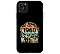 65th Birthday Gift Men Women Original November 1960 Case for iPhone 11 Pro Max