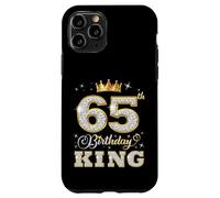 65th Birthday King 65 Years Old Birthday Party for Him Case for iPhone 11 Pro