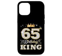 65th Birthday King 65 Years Old Birthday Party for Him Case for iPhone 12/12 Pro