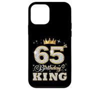 65th Birthday King 65 Years Old Birthday Party for Him Case for iPhone 12 mini
