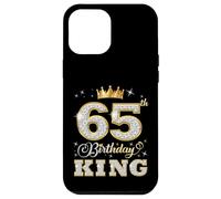 65th Birthday King 65 Years Old Birthday Party for Him Case for iPhone 12 Pro Max