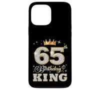 65th Birthday King 65 Years Old Birthday Party for Him Case for iPhone 13 Pro Max