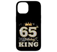 65th Birthday King 65 Years Old Birthday Party for Him Case for iPhone 14