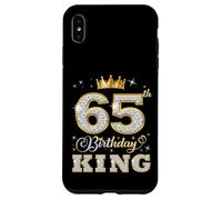65th Birthday King 65 Years Old Birthday Party for Him Case for iPhone XS Max