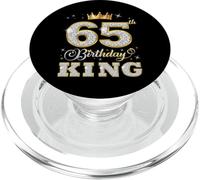 65th Birthday King 65 Years Old Birthday Party for Him PopSockets PopGrip for MagSafe