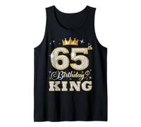 65th Birthday King 65 Years Old Birthday Party for Him Tank Top