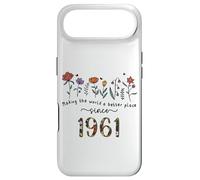 65th Birthday Making The World A Better Place Since 1961 Case for iPhone Air