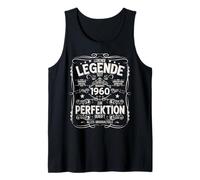 65th birthday man gift 1960 Legend August 1960 65 Vintage Tank Top