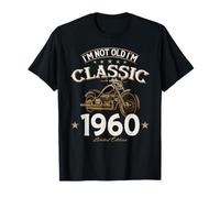 65th Birthday Man Gift Motorcycle Motorcyclist Biker 1960 T-Shirt