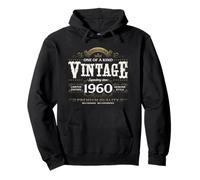 65th Birthday Man Woman 65 Years 1960 Decoration Fun Pullover Hoodie