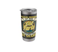 65th Birthday Old Farts Club Matured 65 Years Men Dad Stainless Steel Insulated Tumbler