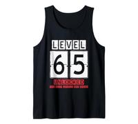 65th Wedding Anniversary Unlocked Level 65 Birthday Complete Tank Top