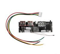 65W 100W Bidirectional Fast Charging Power Bank Module, 3S-6S Circuit Board with PD QC VOOC Support for DIY Battery Packs(4S 100W)