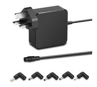 65W 45W Universal Laptop Charger Compatible with ASUS VivoBook ZenBook NoteBook Len-ovo IdeaPad Notebook Power Supply Replacement with 5 Connectors