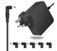 65W 45W Universal Laptop Charger for Asus VivoBook ZenBook 14 15 17 S14 S15 S17 NoteBook Len ovo IdeaPad Replacement,with 5 Different Round Connectors
