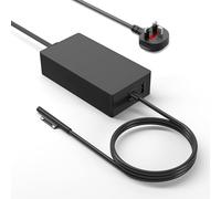 65W Charger Compatible with Microsoft Surface Pro 11, 10, 9, 8, 7+, 7, 6, 5, 4, 3, X, Surface Laptop 7/6/5/4/3/2/1, Surface Go 4/3/2/1, Surface Book 2/1,Compatible with 44W 36W