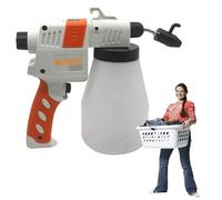 65W Electric Spot Cleaning Gun, Adjustable Textile Spot Blaster with Precision Spray Nozzle and 1-2 ml/s Jet Flow for Fabrics, Crystals and Rocks