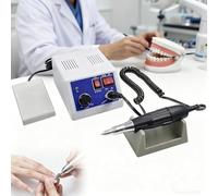 65W Lab Jewelry Micromotor Micro Motor Hand Kit, 0-35000rpm/min Dental Lab Marathon Micromotor Polish Machine, for Labs and Clinics