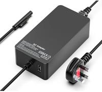 65W Laptop Charger Compatible With Microsoft Surface Pro 11/10/9/8/7/6/5/4/3/X, Surface Go 4/3/2/1, Surface Laptop 1/2/3/4/5/6/7, Surface Book 3/2/1, Surface Pro Charger Power Adapter