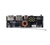 65W PD Power Bank Module with Four USB Ports and Bidirectional Fast Charging for Multi-Device Synchronization (5S 100W)