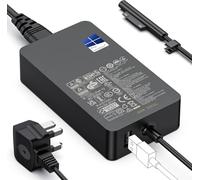 65W Surface Pro Charger, CE Listed Microsoft Surface Charger for Surface Pro 3/4/5/6/7/7+/8/9/10/11, Surface Laptop 1/2/3/4/5/6/7, Surface Book 1/2, Surface Go, Surface LaptopGo, Surpport 44W 39W 36W