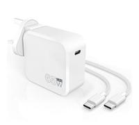 65W USB C Charger, GaN Fast Charger Compatible with HP Lenovo Dell Asus Acer Samsung HuaWei Google Laptop Chromebook Fast Charging Type C,and Mac Book pro, iPad, Phone, Android Devices