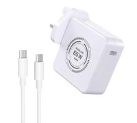 65W USB C Charger, PD3.0 PPS USB C UK Plug Charger mit USB C Cable 2M | Compatible with MacBook Pro, Lenovo Thinkpad, Dell XPS, iPhone 18 17, iPad, Galaxy S26 Ultra, Pixel 10 und Other USB-C Device
