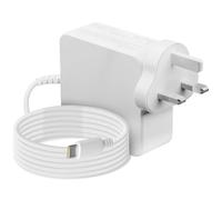 65W USB-C Laptop Charger for Samsung Galaxy Book Chromebook Series,Type C Chromebook Charger for Dell HP Lenovo ThinkPad MacBook Pro/Air Rapid Portable Laptop Power Supply Adapter White