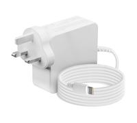 65W USB-C Laptop Charger for Samsung Galaxy Book Chromebook Series,Type C Chromebook Rapid Charger for Dell HP Lenovo ThinkPad MacBook Pro/Air Rapid Portable Laptop Power Supply AC Adapter White